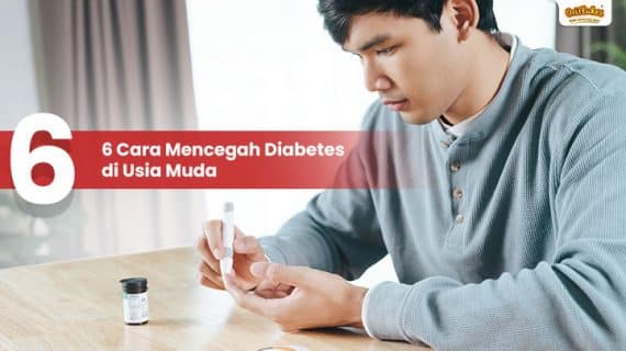 6 Cara Mencegah Diabetes di Usia Muda