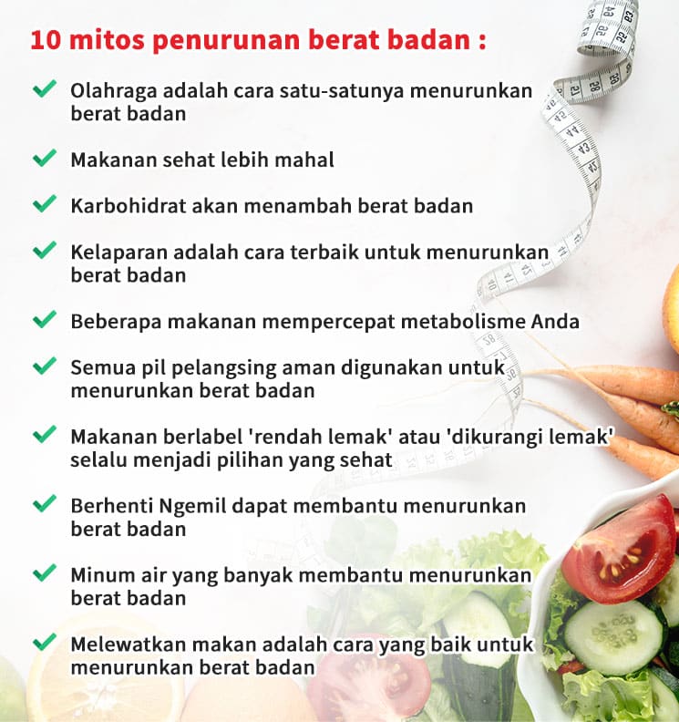 10 mitos diet